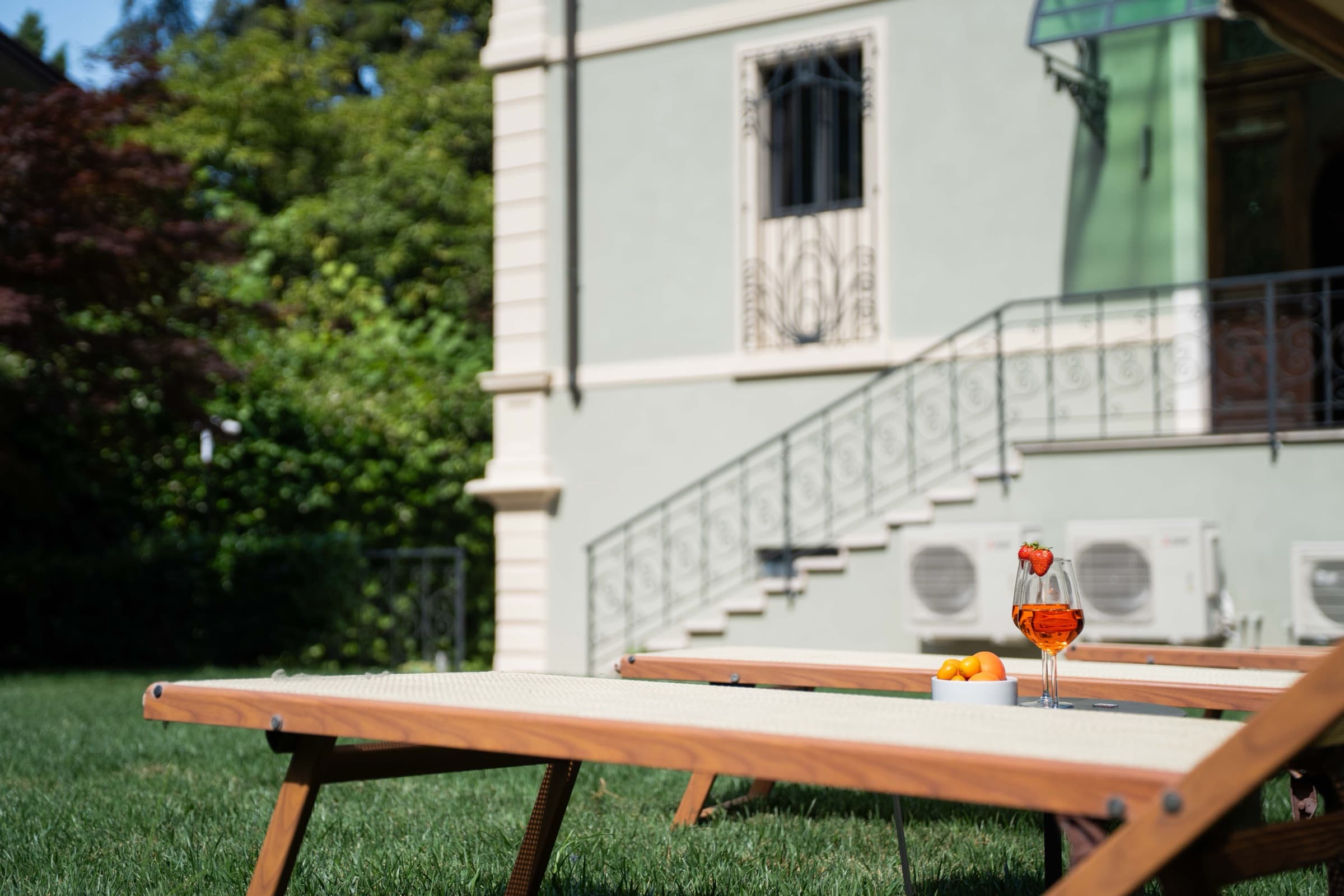 Aperitivo im Garten